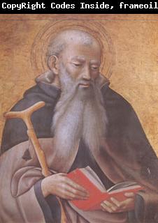 Master of the observanza Triptych Anthony Abbot (mk05)